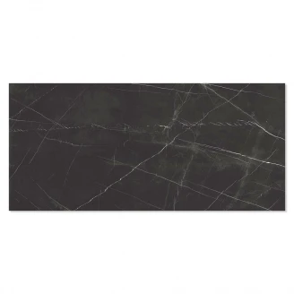 Marmor Gulvflis <strong>Blackquia</strong>  Svart Matt 120x260 cm